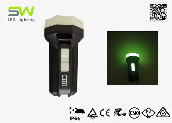 Şarj edilebilir Gece - Parlak El Arama Fenerleri Yangın Savaşımı Kurtarma IP66 Su geçirmez