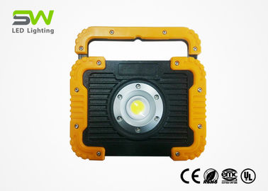 Sarı Renkli LED Şarj Edilebilir Akülü Çalışma Işığı USB Çıkışı Düzenli Tasarım