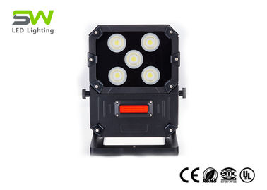 5W Kırmızı Uyarı Işığı ile 50 Watt 5000 Lümen Taşınabilir LED Site Işık Işıkları