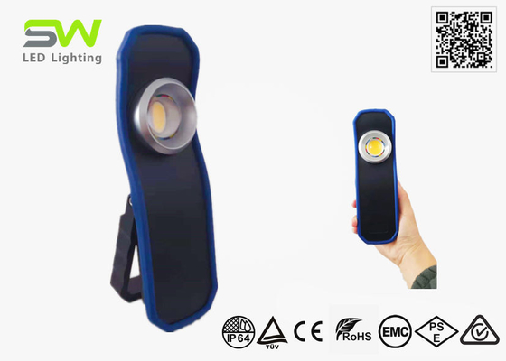 Yüksek Güçlü 15W COB Taşınabilir LED Sel Işıkları Mıknatıslarla Çalışan Akülü