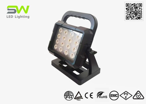 5000 lumen, çıkarılabilir 18V 20V elektrikli alet bataryası ile şarj edilebilir iş ışığı