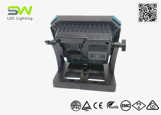 6500 Lümen Şarj Edilebilir 18V 20V Çalışma Işığı, Değiştirilebilir Elektrikli El Aleti Pili İle