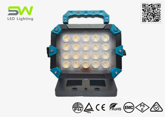 6500 Lumen Şarj edilebilir 18V 20V İş Işığı Bosch Elektrikli Araç Pilli