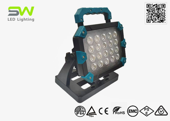 6500 Lumen Şarj edilebilir Site Denetim Işığı 18V 20V Makita Araç Pil ile