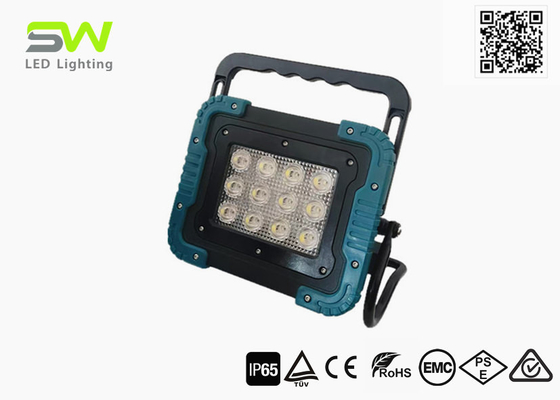 Ağır Görevli 3500 Lumen Şarj edilebilir İş Işığı 18V 21V Elektrikli Araç Pil Gücü