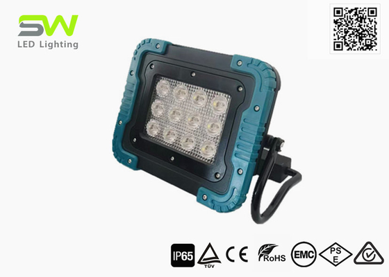 Ağır Görevli 3500 Lumen Şarj edilebilir İş Işığı 18V 21V Elektrikli Araç Pil Gücü