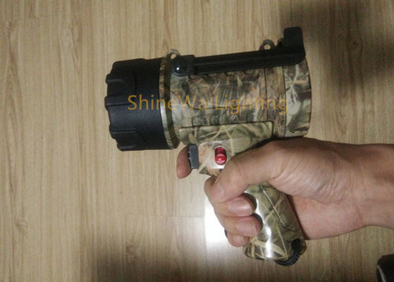 Şarj edilebilir Gece - Parlak El Arama Fenerleri Yangın Savaşımı Kurtarma IP66 Su geçirmez