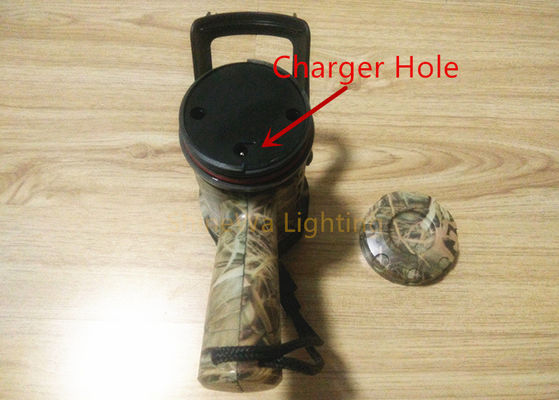 Şarj edilebilir Gece - Parlak El Arama Fenerleri Yangın Savaşımı Kurtarma IP66 Su geçirmez