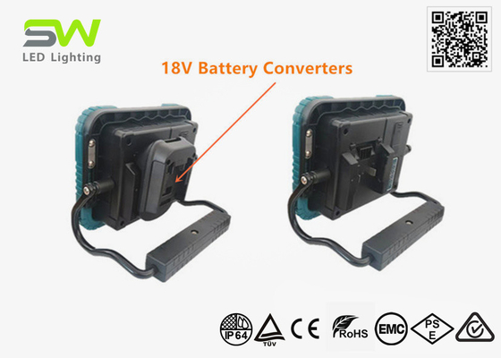 18V elektrikli alet akü ile çalışan taşınabilir LED iş ışıkları