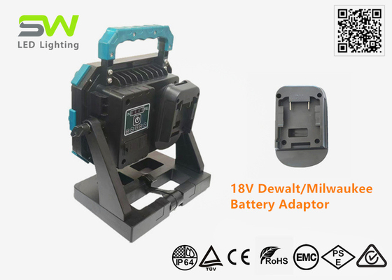 Yüksek Güçlü 60W LED El Çalışma Işığı Üç ayaklı Montajlı 18V Güçli Araç Pil