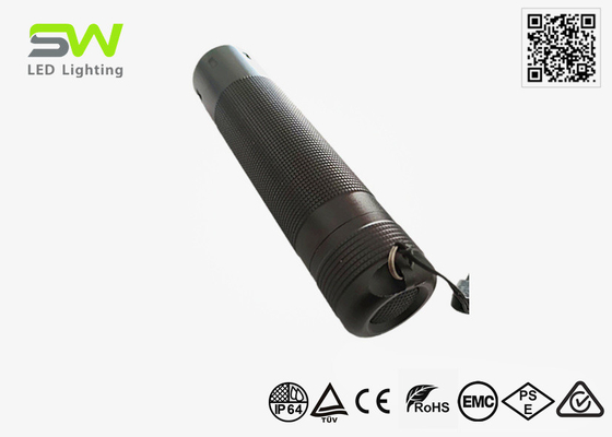 EDC Çarpışma Boyutu Denetim Fener 320 Lumen 3 Parça AAA Pil tarafından Güçlendirilir