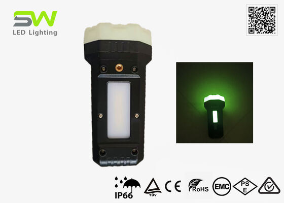 Şarj edilebilir Gece - Parlak El Arama Fenerleri Yangın Savaşımı Kurtarma IP66 Su geçirmez