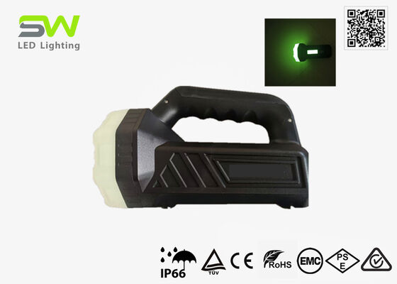 Şarj edilebilir Gece - Parlak El Arama Fenerleri Yangın Savaşımı Kurtarma IP66 Su geçirmez