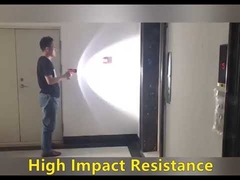 600 Metre Şarj Edilebilir LED Spot Işığı 800 Lümen Taşınabilir Tabanca Kabzası 3.5-4.5 Saat