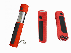 Yeniden şarj edilebilir çok yönlü el kontrol iş ışığı mıknatıs ve kanca ile