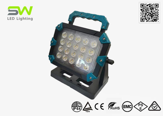 6500 Lumen Şarj edilebilir Site Denetim Işığı 18V 20V Makita Araç Pil ile
