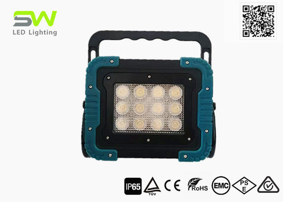 Ağır Görevli 3500 Lumen Şarj edilebilir İş Işığı 18V 21V Elektrikli Araç Pil Gücü