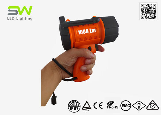 Kompakt 1000 Lümen Şarj Edilebilir Yüzer Deniz Spot Işığı ve Asma Kancası